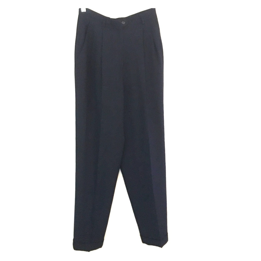 Pleated Ralph Lauren Navy Slacks